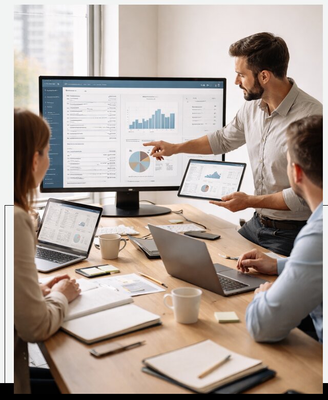 Разработка и внедрение ERP систем под бизнес в Красногорске