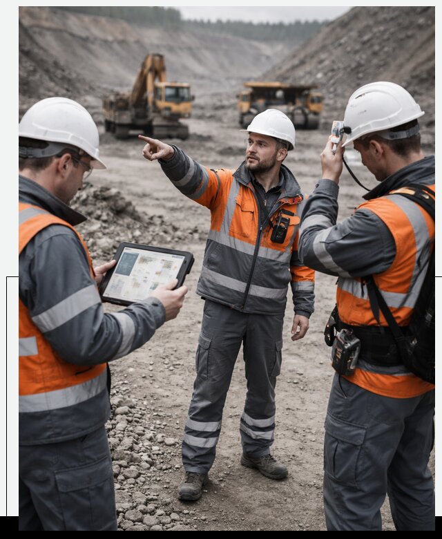 Система контроля персонала для горнодобывающей отрасли в Красногорске