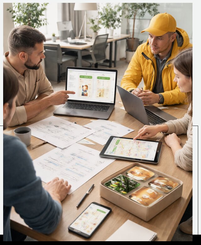 Разработка агрегатора доставки еды в Красногорске от 15242 р., АвикейКрр